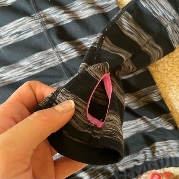 Lukka striped athletic zip up hoodie - Picture 7 of 8